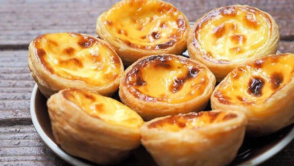 Cách làm bánh tart trứng với nhân custard mềm mịn)