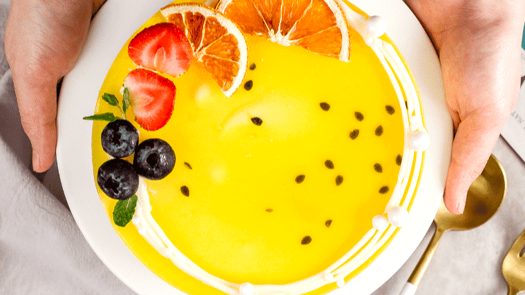 Bánh Cheesecake Chanh Dây Thơm Ngon, Mềm Mịn