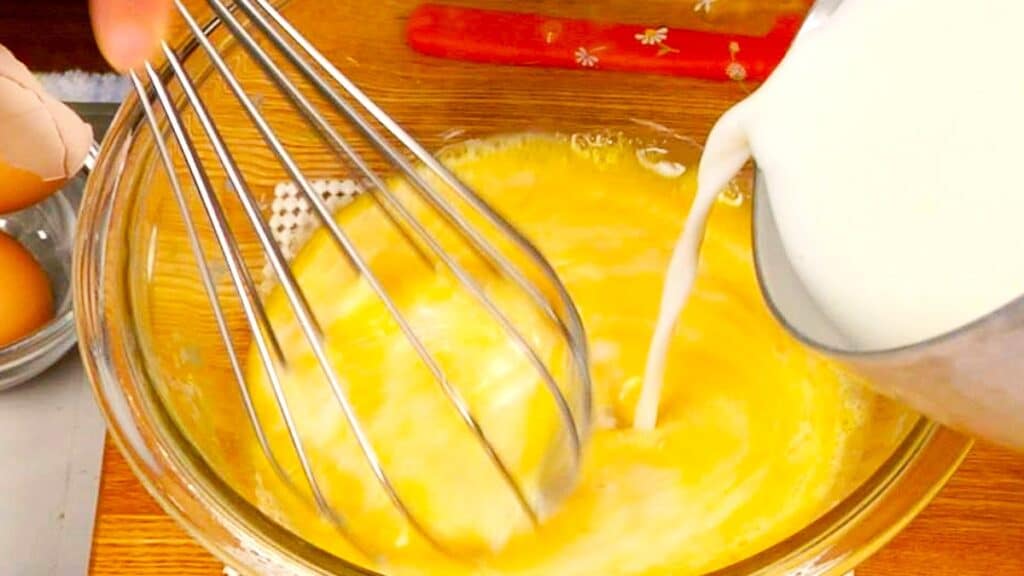 bánh flan thơm béo